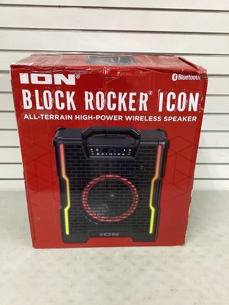 ION Audio Block Rocker Icon Bluetooth Speaker