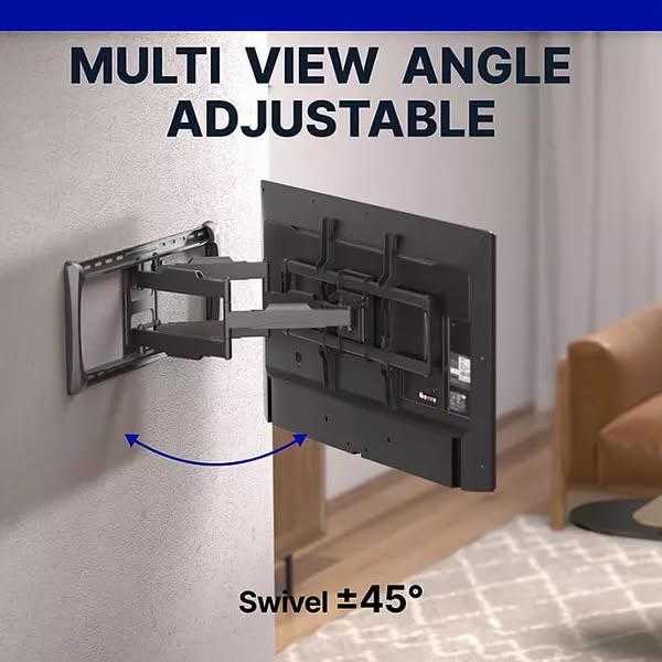 Member's Mark Full Motion TV Wall Mount, 32"- 98" TVs