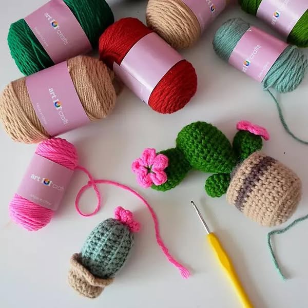 Art 101 Crafts Crochet Plants Kit