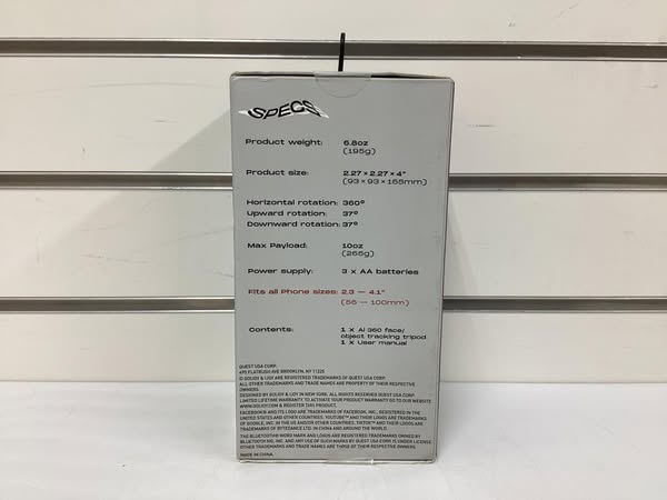 IJoy Chase AI Tracking Tripod 360 Face/Object