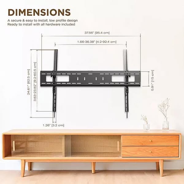 ProMounts Tilt TV Wall Mount, 60"- 110" TVs