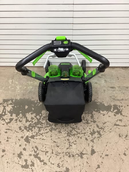 Greenworks 80-volt, 25-in Self Propelled Battery Walk Mower with (2) 2.5 Ah Batteries & Charger Included - Lightly Used