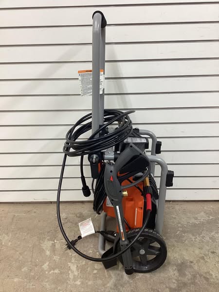 Husqvarna Electric Powered Pressure Washer 2000 PSI at 1.2 GPM 120 V, Turbo Nozzle - Lightly Used