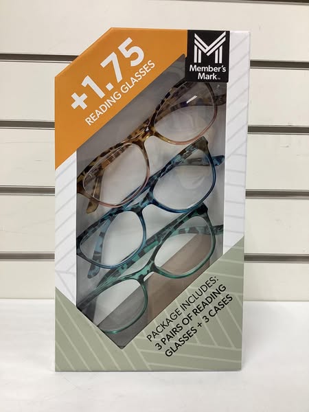 Member's Mark Cat Eye Reading Glasses, 3 pk.