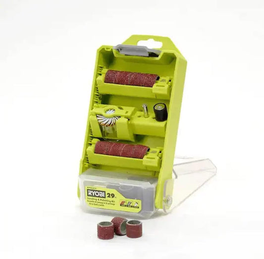 Ryobi 29 PC. SANDING & POLISHING KIT