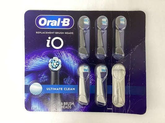 Oral-B iO Ultimate Clean Replacement Brush Heads, 5-Count