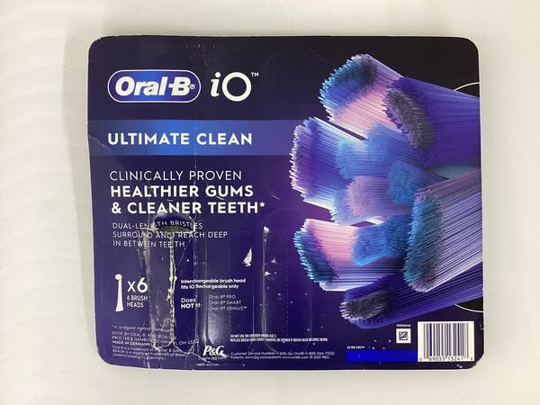 Oral-B iO Ultimate Clean Replacement Brush Heads, 5-Count