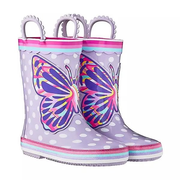 Member's Mark Toddler Girls Waterproof Rain Boot Size 13/1