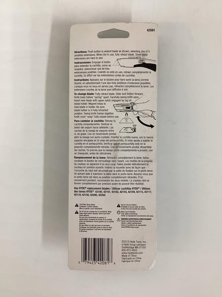 Hyde MAXXGRIP® Utility Knife