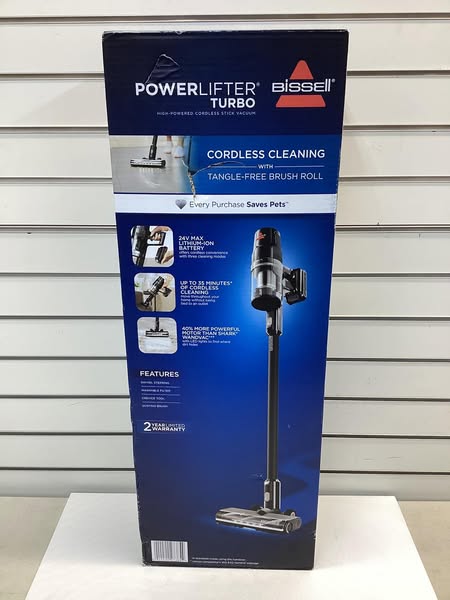 BISSELL Cordless Stick Vacuum with Removable Battery