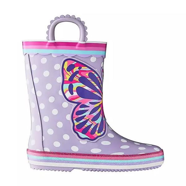 Member's Mark Toddler Girls Waterproof Rain Boot Size 13/1
