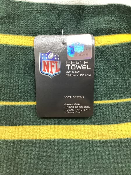 NFL Green Bay Packers Prime 30" X 60" Beach Towel