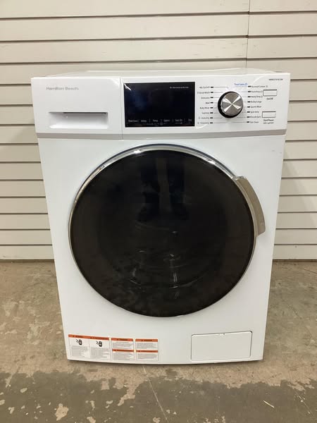 Hamilton Beach  2.7 cu. ft. White All-in-One Front Loading Washer and Dryer Combo