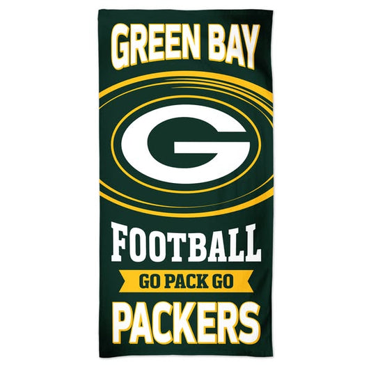 NFL Green Bay Packers Prime 30" X 60" Beach Towel