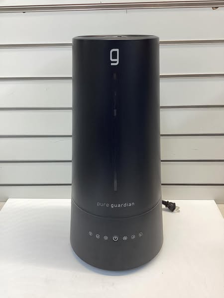 PureGuardian 1.5 Gal. Warm and Cool Mist Ultrasonic Humidifier with Humidistat and UV-C - Lightly Used