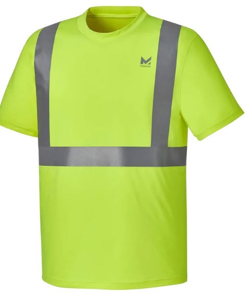 Mission Men's Cooling Safety Crew Shirt