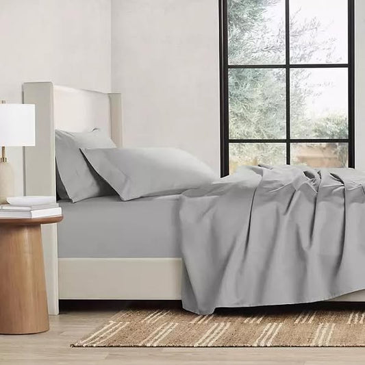 Member's Mark Performance 500-Thread-Count Solid Sheet Set Twin/Twin XL