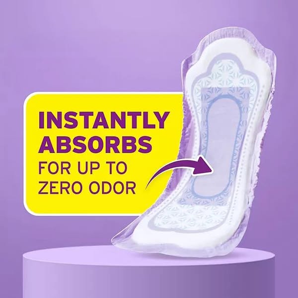 Poise Postpartum Incontinence Pads, 5 Drop Max Absorbency, 128 ct.