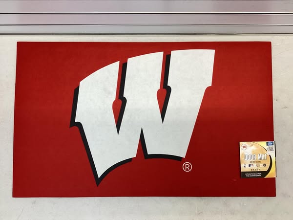 Wisconsin Badgers Door Mat