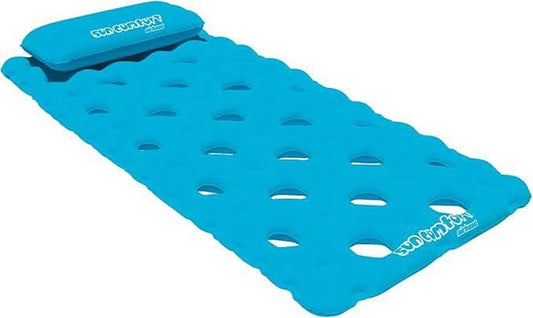 AIRHEAD SUN COMFORT COOL SUEDE Pool Mattress. Sapphire