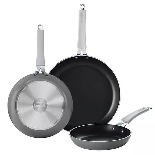 Tramontina 3-Pack Fry Pans with Nonstick Interior
