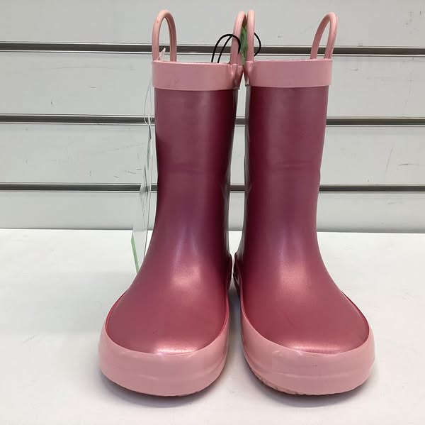 Member's Mark Toddler Girls Waterproof Rain Boots -Size 9/10