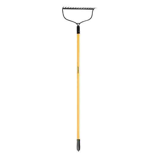 STANLEY ACCUSCAPE FIBERGLASS HANDLE BOW RAKE