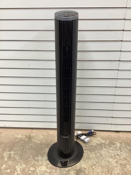 Lasko 42” Oscillating 12-Speed DC Tower Fan with Remote