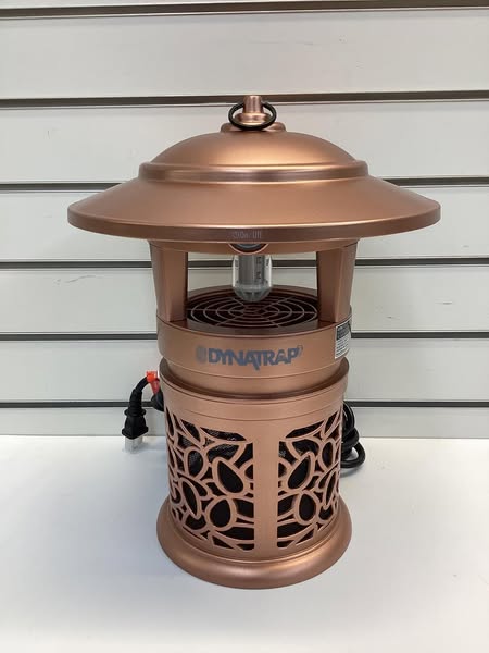 DynaTrap ½ Acre LED Mosquito and Insect Trap with Cleaning Brush and Hanging Hook