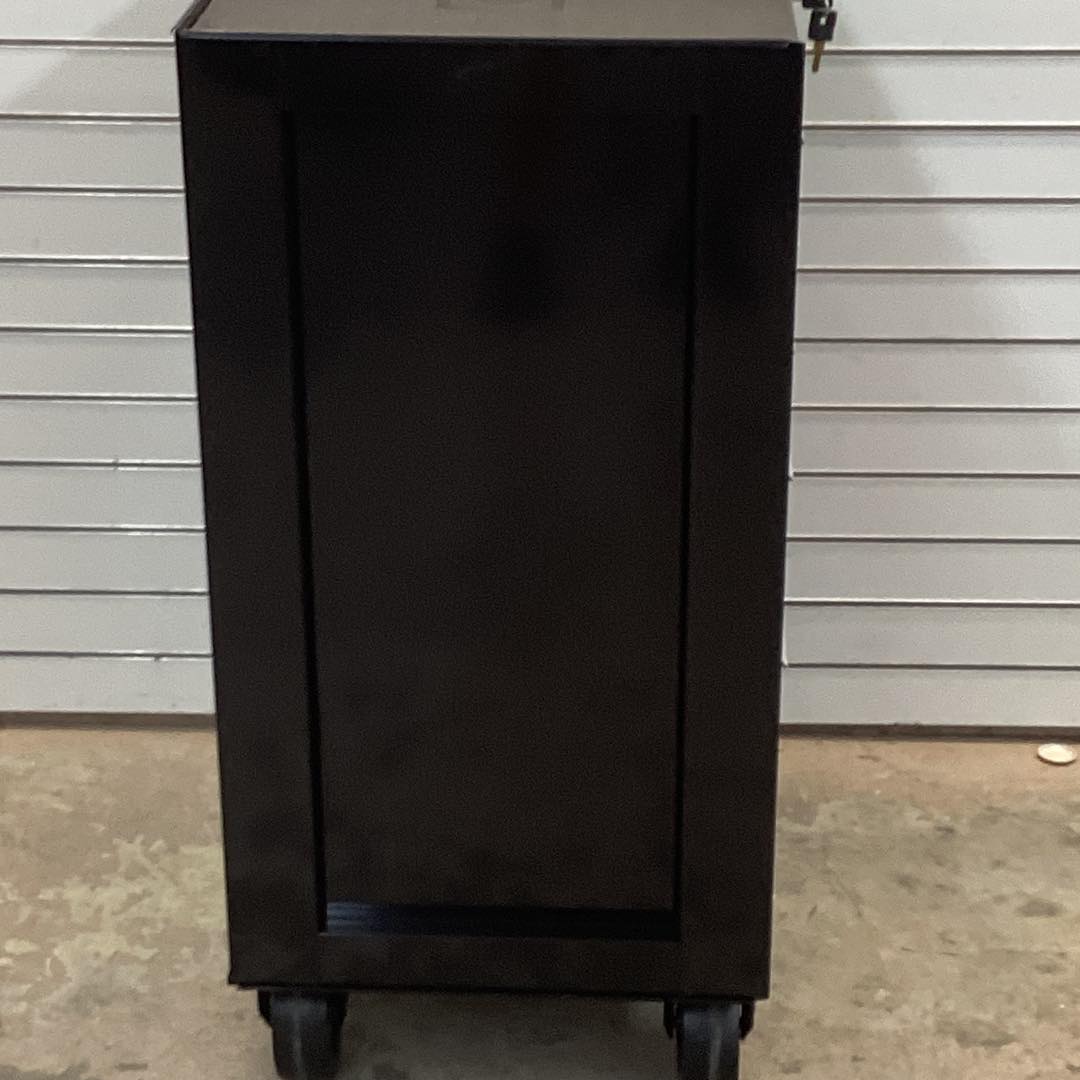 CRAFTSMAN 2000 Rolling Tool Cabinet, 5 Drawer, Black, Steel, 26 1/2 in W x 18 in D x 37 1/2 in H