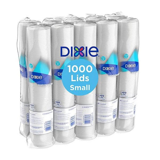 Dixie PerfectTouch Domed Hot Cup Plastic Lid, 8 oz. 1000 ct.