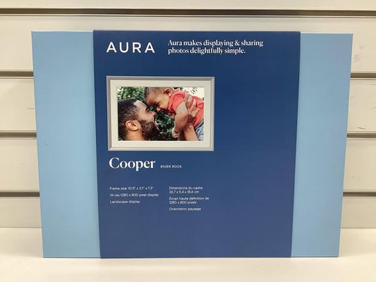 Aura 10" Cooper River Rock Digital Photo Frame