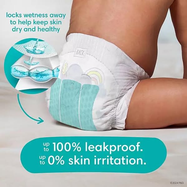 Pampers Swaddlers Diapers, Size 5, 144 ct.