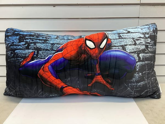 Walking Spider Man Pillow 36” x18”