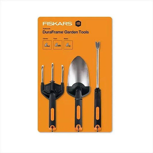 Fiskars 3-Piece Gardening Hand Tool Set