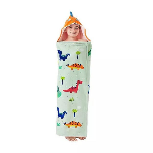 Member's Mark 100% Cotton Kids' Hooded Towel With Hand Pockets