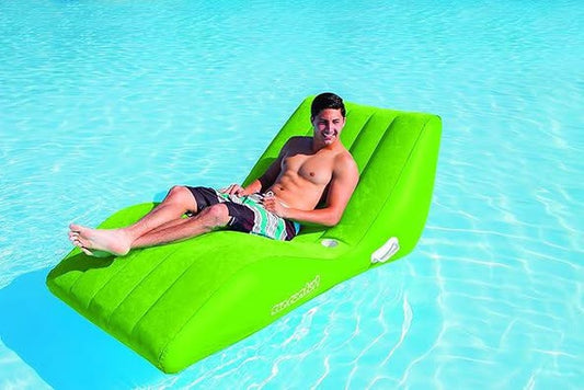 Airhead SUN COMFORT COOL SUEDE Zero Gravity Lounge, Lime