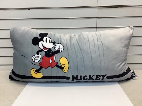 Walking Mickey Mouse Pillow 36” x18”