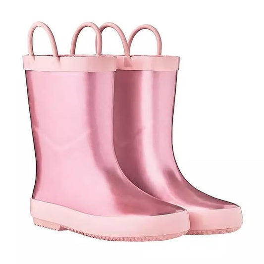 Member's Mark Toddler Girls Waterproof Rain Boots -Size 9/10