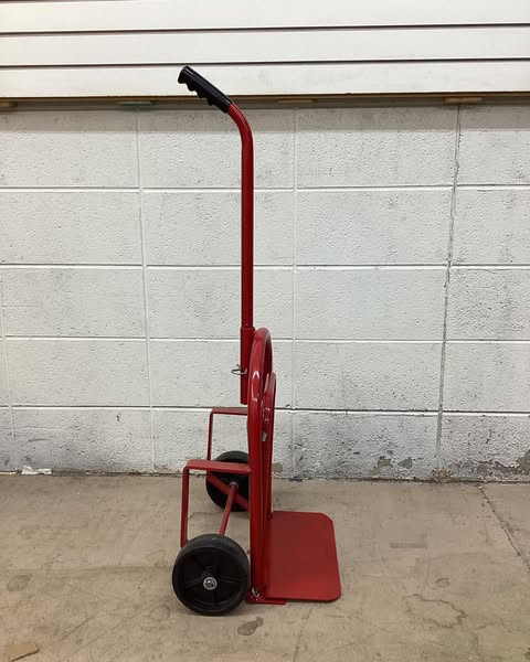 Milwaukee Compact Stair-Climbing Folding Hand Truck: 14 in x 6 in, 37 in x 20 in x 13 in