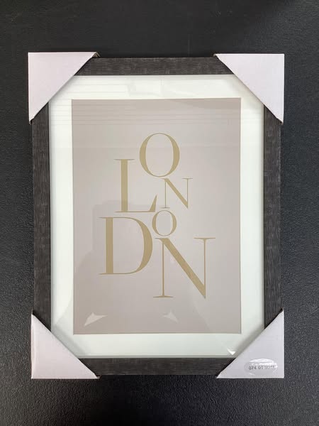 Threshold 11” x 14” London Framed Picture