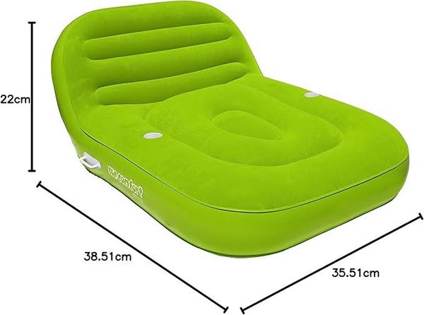 Airhead - Suncomfort Double Chaise Lounge - Lime