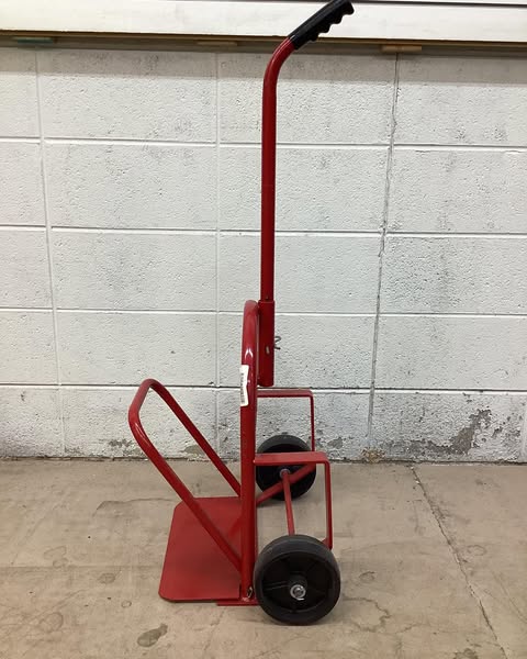 Milwaukee Compact Stair-Climbing Folding Hand Truck: 14 in x 6 in, 37 in x 20 in x 13 in