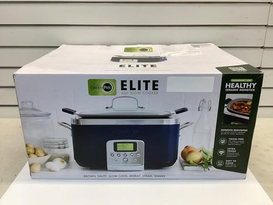 GREEN PAN ELITE 6-QUART SLOW COOKER
