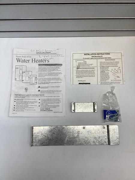 Richmond 2.5 Gallon Electric Water Heater - Lightly Used