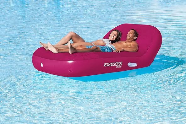Airhead - Suncomfort Double Chaise Lounge - Raspberry