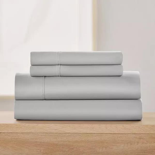 Member's Mark Performance 500-Thread-Count Solid Sheet Set Twin/Twin XL
