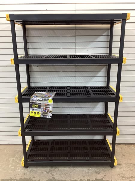 Member's Mark 5-Tier Heavy-Duty Shelf, 48""W x 20""D x 72""H