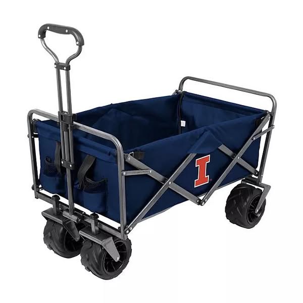 Smart Design NCAA Heavy-Duty Collapsible Sports Wagon