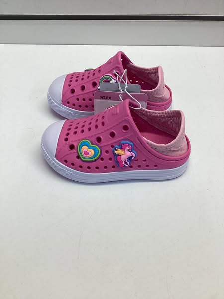 Skechers Toddler Girls Foamies Molded Slip-On Shoe Size 6